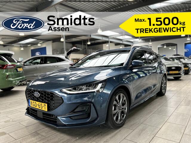 Ford FOCUS Wagon EcoBoost Hybrid 155pk ST-Line | AUTOMAAT | Adapt. Cruise | Winterpack | Dodehoek detectie | Camera | Sync 4 | LED |