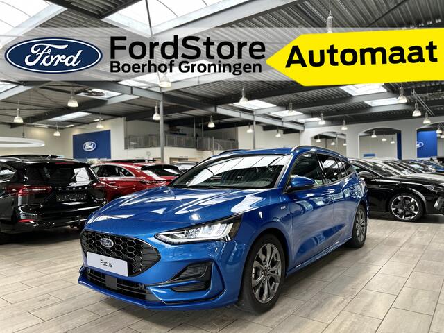 Ford FOCUS Wagon EcoBoost Hybrid 155 pk ST-Line | Winterpack | Cruise control | Camera | Clima | SYNC 4 | All-season banden | Keyless |