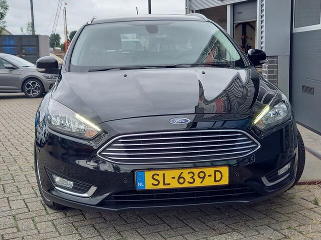 Ford FOCUS Wagon 1.0 Titanium 1e EIGENAAR - NL AUTO - CARPLAY / ANDROID - CLIMA - CRUISE - PDC V/A - AUTO PARK - LED -