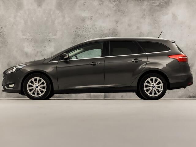 Ford FOCUS Wagon 1.0 Titanium Sport (APPLE CARPLAY, NAVIGATIE, CLIMATE, GETINT GLAS, SPORTSTOELEN, KEYLESS, PARKEERSENSOREN, NIEUWE APK, NIEUWSTAAT)