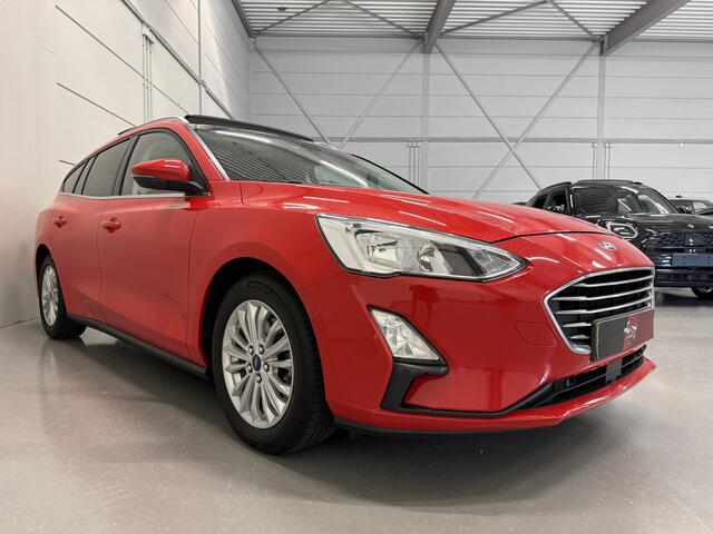 Ford FOCUS Wagon 1.0 EcoBoost Titanium aut. PANO/TREKHAAK/B&O/CAMERA/LED/ADAPTIVE CRUISE/CARPLAY/KEYLESS/STOEL+STUURVERW/PDC+ASSIST/PRIVACY/ORIG. NL AUTO/APK T/M 04-2027