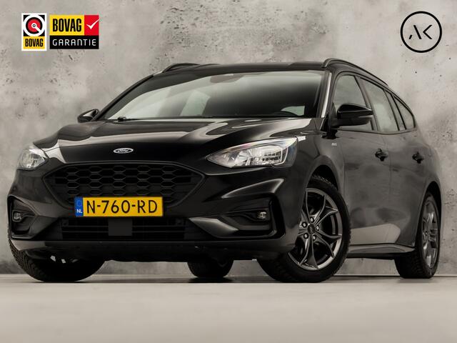 Ford FOCUS Wagon 1.0 EcoBoost Hybrid ST Line (APPLE CARPLAY, GROOT NAVI, STUUR/STOELVERWARMING, CAMERA, ADAPTIVE CRUISE, SPORTSTOELEN, KEYLESS, LANE ASSIST, NIEUWSTAAT)