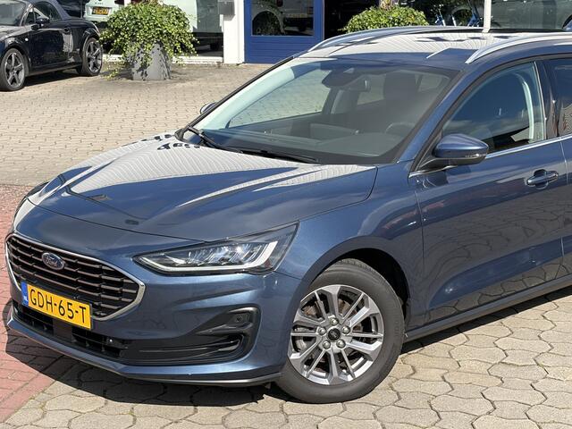 Ford FOCUS Wagon 1.0 EcoBoost Hybrid Titanium Trekhaak, AUTOMAAT, Navi, Rijklaar met beurt & garantie!
