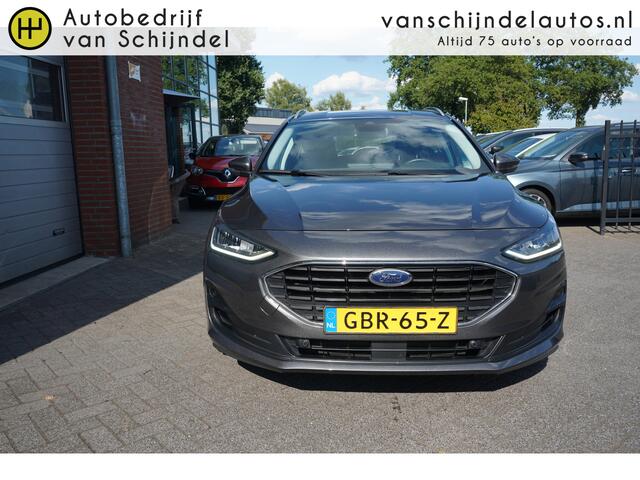 Ford FOCUS Wagon 1.0 ECOBOOST 155PK HYBRID AUTOMAAT TITANIUM JUNI 2024 ORIGINEEL NL FULL LED ANDROID-APPLECARPLAY NAVI CLIMA CRUISE BLUETOOTH PDC V+A 16INCH 4X ALL SEASON BANDEN 4X ELECTR.RAMEN/SPIEGELS ENZ...