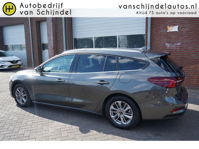 Ford FOCUS Wagon 1.0 ECOBOOST 155PK HYBRID AUTOMAAT TITANIUM JUNI 2024 ORIGINEEL NL FULL LED ANDROID-APPLECARPLAY NAVI CLIMA CRUISE BLUETOOTH PDC V+A 16INCH 4X ALL SEASON BANDEN 4X ELECTR.RAMEN/SPIEGELS ENZ...