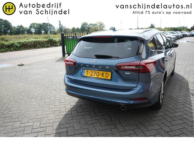 Ford FOCUS Wagon 1.0 ECOBOOST HYBRID TITANIUM STYLE ORIGINEEL NEDERLANDS DEALER ONDERHOUDEN NAVIGATIE ANDROID/APPLECARPLAY FULL LED ECC AIRCO CRUISECONTROL PARKEERSENSOREN V+A 16INCH LMV BLUETOOTH KEYLESS PRIVACYGLAS ENZ...