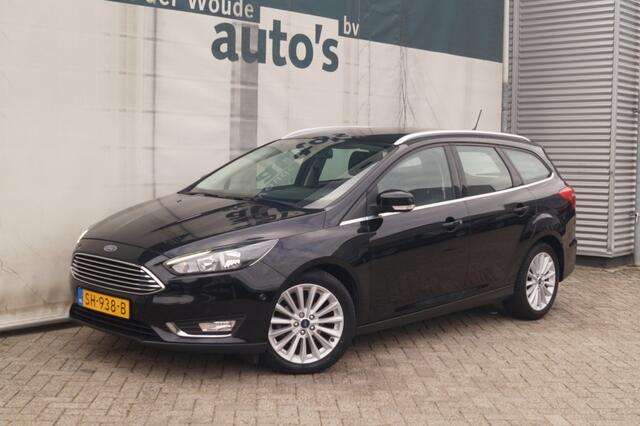 Ford FOCUS Wagon 1.0 125pk Titanium -NAVI-ECC-PDC-CAM-TREKHAAK-