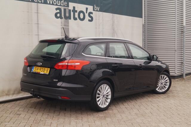 Ford FOCUS Wagon 1.0 125pk Titanium -NAVI-ECC-PDC-CAM-TREKHAAK-
