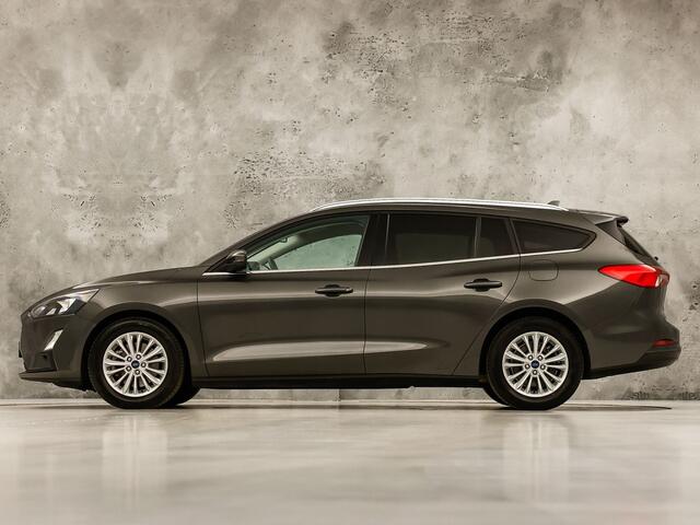Ford FOCUS Wagon 1.0 EcoBoost Titanium X Sport Automaat (APPLE CARPLAY, GROOT NAVI, CAMERA, STUUR/STOELVERWARMING, KEYLESS, SPORTSTOELEN, GETINT GLAS, LANE ASSIST, NIEUWSTAAT)