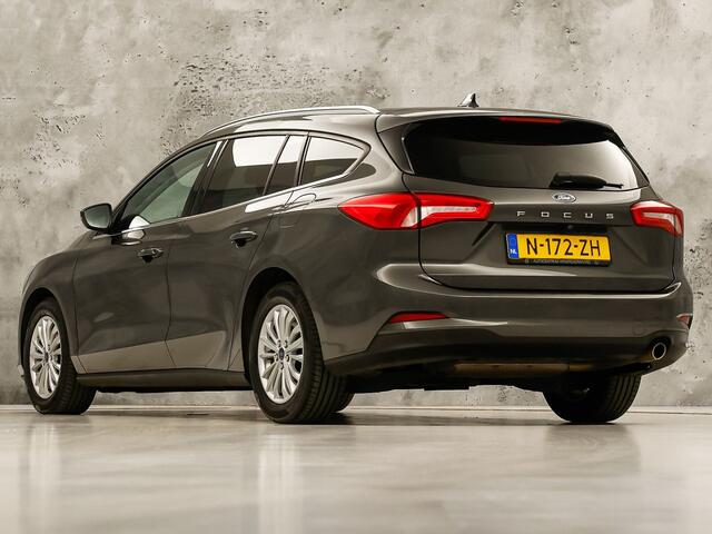 Ford FOCUS Wagon 1.0 EcoBoost Titanium X Sport Automaat (APPLE CARPLAY, GROOT NAVI, CAMERA, STUUR/STOELVERWARMING, KEYLESS, SPORTSTOELEN, GETINT GLAS, LANE ASSIST, NIEUWSTAAT)