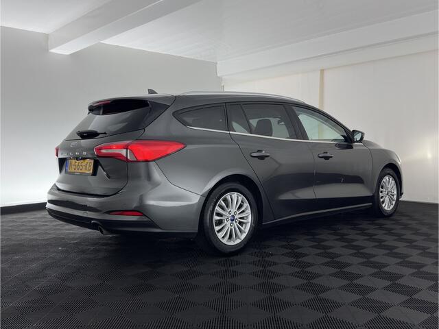 Ford FOCUS Wagon 1.0 EcoBoost Titanium X Business (INCL-BTW) Aut. *DIGI-COCKPIT | KEYLESS | CAMERA | NAVI-FULLMAP | HEATED-SPORTSEATS | DAB+ | ECC | PDC | TOWBAR | 16''ALU*