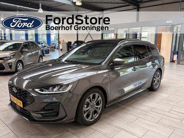 Ford FOCUS Wagon EcoBoost Hybrid 155 pk ST-Line | Pano | Winterpack | Cruise control | Climate control | SYNC 4 | All-season banden |
