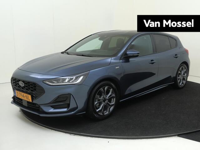 Ford FOCUS 1.0 EcoBoost Hybrid ST Line | airco automatisch | Apple Carplay/Android | cruise control | full-LED koplampen | lichtmetalen velgen meer-spaaks 17" | navigatiesysteem full map | rijstrooksensor met correctie |
