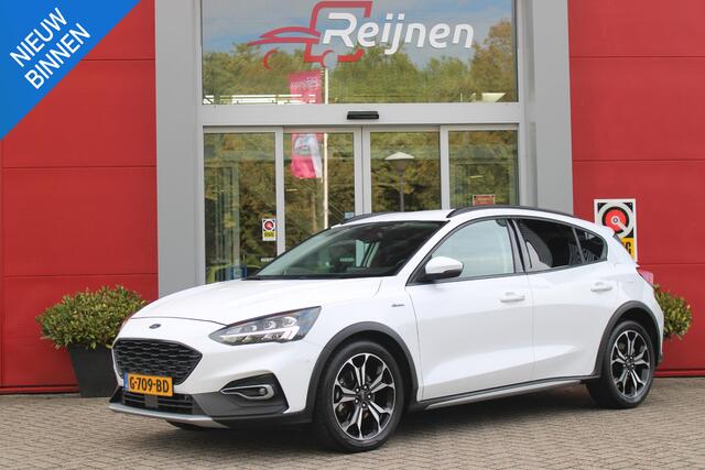 Ford FOCUS 1.5 EcoBoost 150PK AUTOMAAT ACTIVE BUSINESS | AFNEEMBARE TREKHAAK | TECHNOLOGY PACK: (ADAPTIVE CRUISE CONTROL, GROOTLICHT ASSISTENT, TRAFFIC SIGN RECOGNITION, EVASIVE STEERING ASSIST, DRIVER ALERT, LANE CENTRING ASSIST EN STOP & GO) | PARKING PACK: (VOLLEDIG AUTOMATISCH INPARKEREN, WIDE VIEW ACHTERUITRIJ CAMERA, DOOR EDGE PROTECTORS) | BANG & OLUFSEN AUDIOSYSTEM: (9 SPEAKERS EN 1 SUBWOOVER ,DAB+ RADIO) | COMFORT PACK: (AUTOMATISCHE AIRCONDITIONING, FORD KEYLESS ENTRY/START) | DESIGN PACK 2 ACTIVE BUSINESS: (PRIVACY GLASS, 18" Y-DESIGN BLACK LICHTMETALEN VELGEN, FULL LED KOPLAMPEN, LED ACHTERLICHTEN, AUTOMATISCHE NIVEAU REGELING KOPLAMPEN) | APPLE CARPLAY/ANDROID AUTO | NAVIGATIE | PARKEERSENSOREN VOOR + ACHTER |