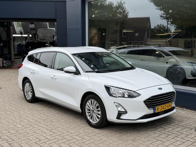 Ford FOCUS Wagon 1.0 EcoBoost Hybrid 155 PK Titanium X Business | Wegklapbare Trekhaak | Electrische Kofferklep | | Stuur & Stoelverwarming | Navigatie | Apple Carplay | Keyless entry | Lichtmetaal | Parkeersensoren | Cruise Control | Climatie Control | Camera
