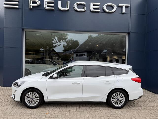 Ford FOCUS Wagon 1.0 EcoBoost Hybrid 155 PK Titanium X Business | Wegklapbare Trekhaak | Electrische Kofferklep | | Stuur & Stoelverwarming | Navigatie | Apple Carplay | Keyless entry | Lichtmetaal | Parkeersensoren | Cruise Control | Climatie Control | Camera