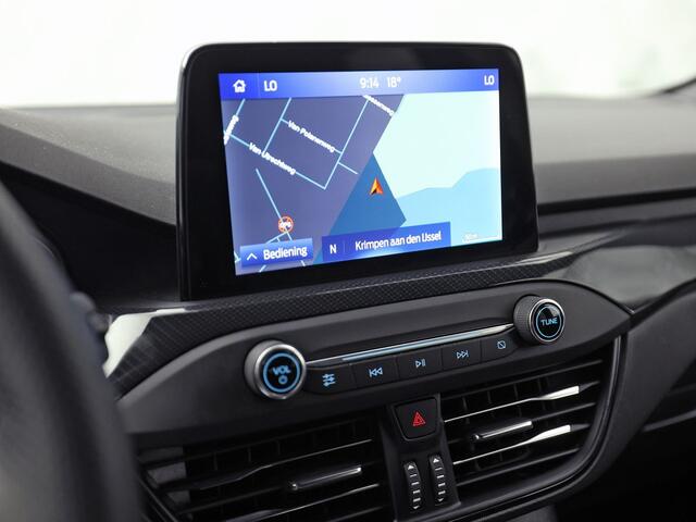 Ford FOCUS 1.0 EcoBoost Hybrid ST Line X 125Pk (APPLE CARPLAY, GROOT NAVI, STUUR/STOELVERWARMING, SPORTSTOELEN, GETINT GLAS, LED KOPLAMPEN, NIEUWSTAAT)