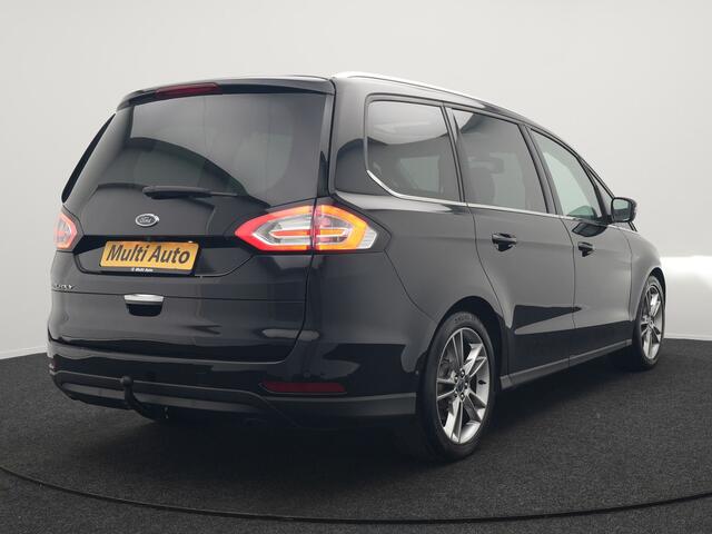 Ford GALAXY 2.0 Titanium 7-Persoons 241pk Dealer O.H. | Trekhaak Afn. | Panodak | Adaptive Cruise | Camera | Alcantara Sportstoelen Memory & Vewarmd | LED Koplampen | Keyless | Blis | Navigatie | DAB |