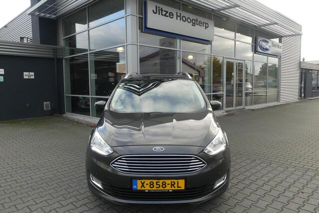 Ford GRAND C-MAX 1.5 Titanium 7p. CRUISE, CLIMA, TREKHAAK (1.300KG), WINTER PACK, CAMERA, PDC V&A, NAVI, APPLE CARPLAY, 119.132KM