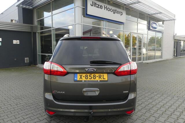 Ford GRAND C-MAX 1.5 Titanium 7p. CRUISE, CLIMA, TREKHAAK (1.300KG), WINTER PACK, CAMERA, PDC V&A, NAVI, APPLE CARPLAY, 119.132KM