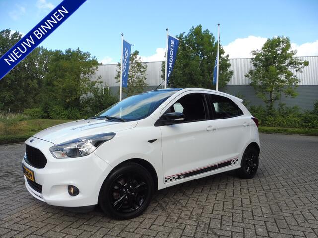Ford KA Ka+ 1.2 86pk Black Pack Edition Leuk dit ie is Heeel leuk en mrb 39,- per mnd