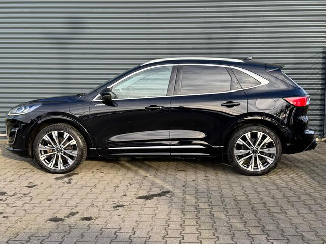 Ford KUGA 2.5 PHEV Vignale Plug In Hybrid 1500kg Trekgewicht PHEV | Panoramadak | Adaptive Cruise | Trekhaak | Lederen Sportstoelen Memory | Head Up | 360 Camera | Stuurverwarming | Keyless |