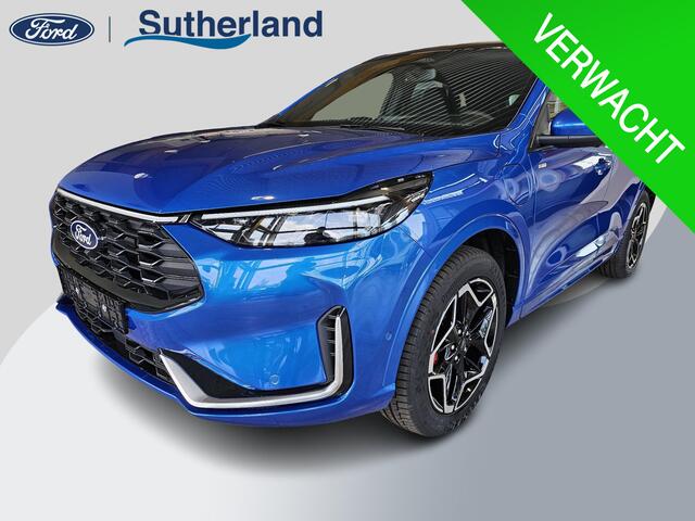Ford KUGA 2.5 PHEV ST-Line X | Panoramadak + Technology Pack + Winter Pack + Wegklapbare trekhaak + 19 inch lichtmetalen velgen + Reservewiel + Dessert island blue | Incl. 4.000 EU Ford voordeel
