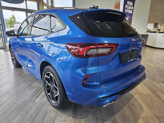 Ford KUGA 2.5 PHEV ST-Line X | Panoramadak + Technology Pack + Winter Pack + Wegklapbare trekhaak + 19 inch lichtmetalen velgen + Reservewiel + Dessert island blue | Incl. 4.000 EU Ford voordeel