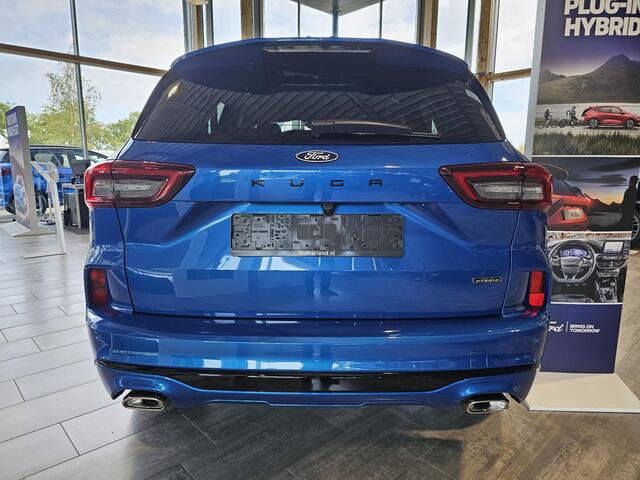 Ford KUGA 2.5 PHEV ST-Line X | Panoramadak + Technology Pack + Winter Pack + Wegklapbare trekhaak + 19 inch lichtmetalen velgen + Reservewiel + Dessert island blue | Incl. 4.000 EU Ford voordeel