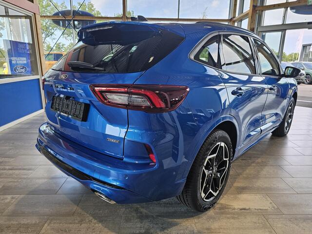 Ford KUGA 2.5 PHEV ST-Line X | Panoramadak + Technology Pack + Winter Pack + Wegklapbare trekhaak + 19 inch lichtmetalen velgen + Reservewiel + Dessert island blue | Incl. 4.000 EU Ford voordeel