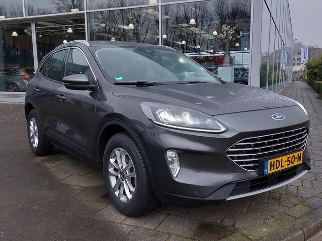 Ford KUGA 2.5 PHEV Automaat Titanium | Navi | Apple Carplay+Android Auto | Clima | Cruise | Head-Up | Led Koplampen | Keyless Entry | Pdc V+A+Camera | Rijstrook+Licht+Regensensor | Mistlampen | 17''lm