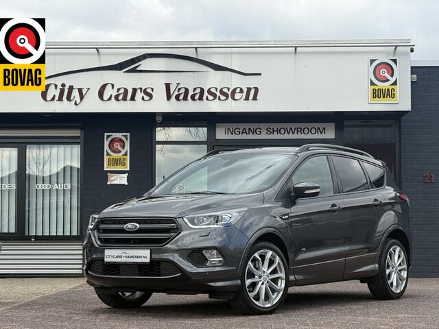 Ford KUGA 1.5 EcoBoost 4x4 ST Line 176 pk automaat panoramadak navigatie camera full led climate ctr cruise ctr keyless entry xenon dealer onderhouden
