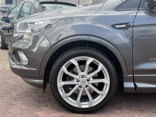 Ford KUGA 1.5 EcoBoost 4x4 ST Line 176 pk automaat panoramadak navigatie camera full led climate ctr cruise ctr keyless entry xenon dealer onderhouden
