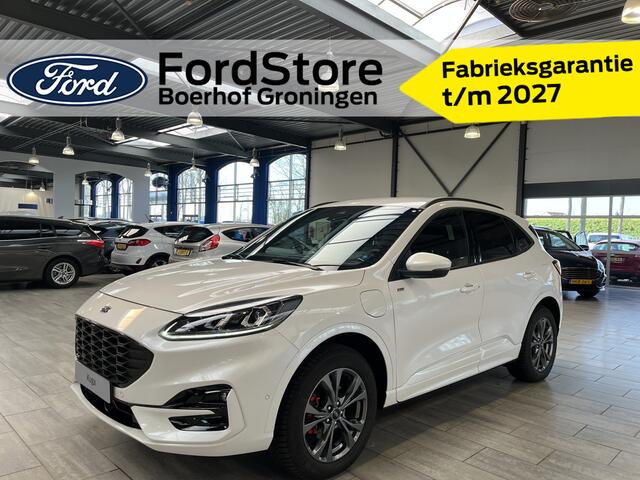 Ford KUGA 2.5 PHEV 225pk ST-Line | Trekhaak | Adapt. Cruise I Winter Pack I El. a. klep | 2 Camera's | fabr. gar. tm 05-2027