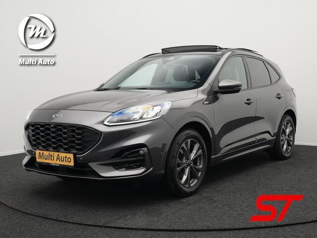 Ford KUGA 1.5 EcoBoost ST-Line X 150pk 1800kg Trekgewicht | Panodak | Trekhaak Afn. | Adaptive Cruise | Bang & Olufsen | Camera | Keyless | Alcantara Sportstoelen Verwarmd | Apple Carplay |