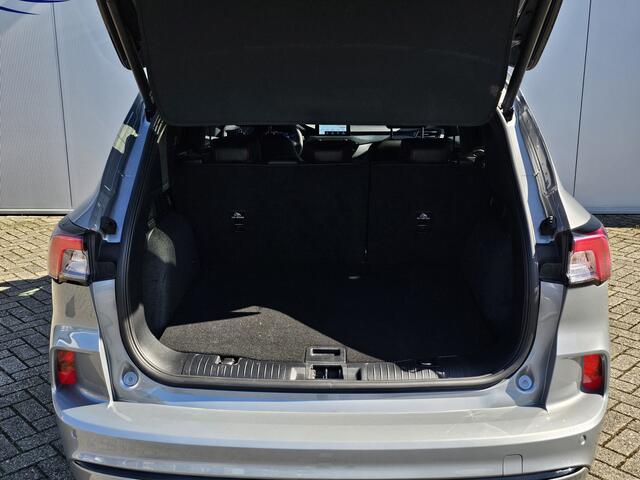 Ford KUGA 2.5-225pk PHEV ST-Line X. Fabr. garantie t/m 04-03-2028 ! Slechts 13.000km ! Autm. airco dual, side- en lane assist, camera v+a, parkeersensoren, elektr. achterklep, stoel-, stuur- en voorraamverw., metallic lak, head-up displ., B&O soundsyst., adapt. cru