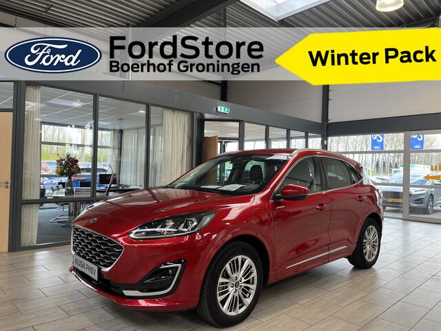 Ford KUGA 2.5 PHEV 225 pk Vignale I Head up display | Winter Pack | Camera | El. a. klep | El verst. stoel + geh. | Adap. cruise