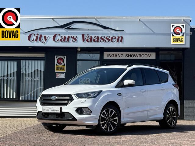 Ford KUGA 1.5 EcoBoost 4x4 ST Line automaat 183 pk navigatie panoramadak camera climate ctr cruise ctr lmv 18 inch dagrijverlichting led xenon