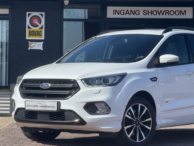 Ford KUGA 1.5 EcoBoost 4x4 ST Line automaat 183 pk navigatie panoramadak camera climate ctr cruise ctr lmv 18 inch dagrijverlichting led xenon