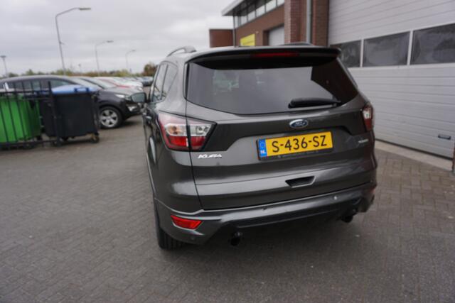 Ford KUGA 1.5 ECOBOOST 150PK ST LINE KEURIGE NETTE STAAT! ANDROID/APPLECARPLAY(NAVI) ZWARTE HEMEL STOEL+STUUR+VOORRUITVERWARMING ECC AIRCO CRUISECONTROL LED PDC V+A 19INCH 1/2LEDER BLUETOOTH ENZ...