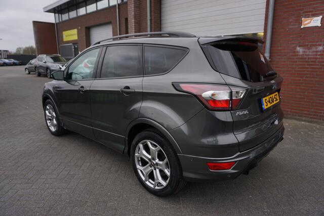 Ford KUGA 1.5 ECOBOOST 150PK ST LINE KEURIGE NETTE STAAT! ANDROID/APPLECARPLAY(NAVI) ZWARTE HEMEL STOEL+STUUR+VOORRUITVERWARMING ECC AIRCO CRUISECONTROL LED PDC V+A 19INCH 1/2LEDER BLUETOOTH ENZ...