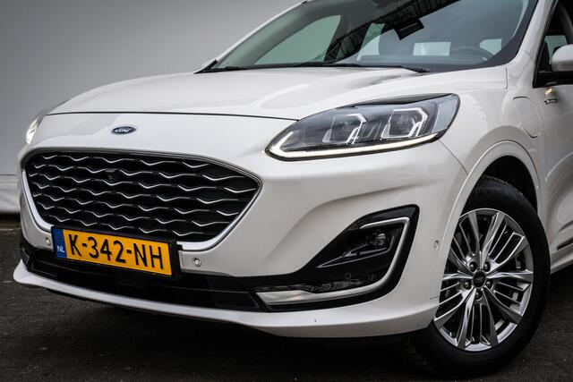 Ford KUGA 2.5 PHEV 225pk Aut. Vignale Leer/ Stuur-stoelverwarming/ Camera/ Head up/ Carplay/ Navigatie/ Memory/ Elektr. achterklep