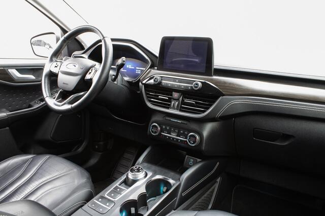 Ford KUGA 2.5 PHEV 225pk Aut. Vignale Leer/ Stuur-stoelverwarming/ Camera/ Head up/ Carplay/ Navigatie/ Memory/ Elektr. achterklep