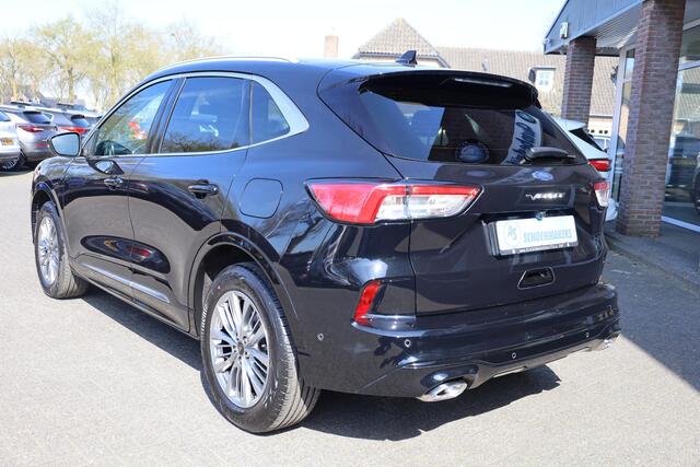 Ford KUGA 2.5 PHEV Vignale HUD LEER+MEMORY ACC CARPLAY CAMERA DAB NAVI ELEK.LAADKLEP RUIT/STUUR/STOELVERW. BLISS 2xPDC 18"LMV ENZ!