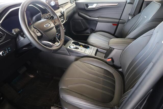 Ford KUGA 2.5 PHEV Vignale HUD LEER+MEMORY ACC CARPLAY CAMERA DAB NAVI ELEK.LAADKLEP RUIT/STUUR/STOELVERW. BLISS 2xPDC 18"LMV ENZ!