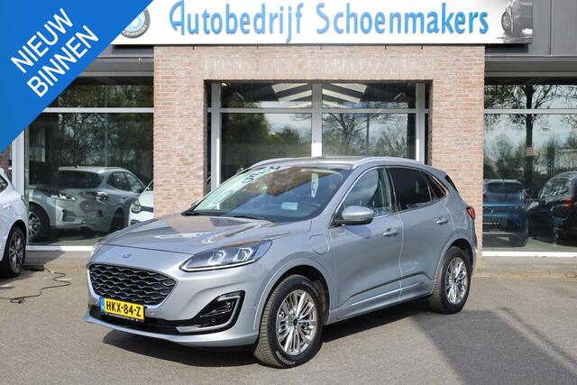 Ford KUGA 2.5 PHEV Vignale HUD LEER+MEMORY ACC CARPLAY CAMERA DAB NAVI ELEK.LAADKLEP RUIT/STUUR/4xSTOELVERW. BLISS 2xPDC 18"LMV ENZ!