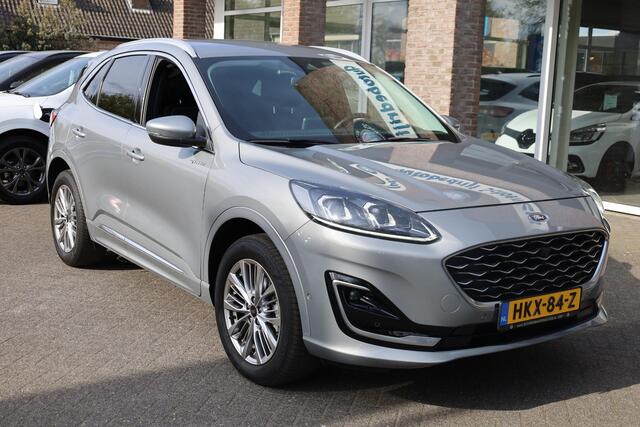 Ford KUGA 2.5 PHEV Vignale HUD LEER+MEMORY ACC CARPLAY CAMERA DAB NAVI ELEK.LAADKLEP RUIT/STUUR/4xSTOELVERW. BLISS 2xPDC 18"LMV ENZ!