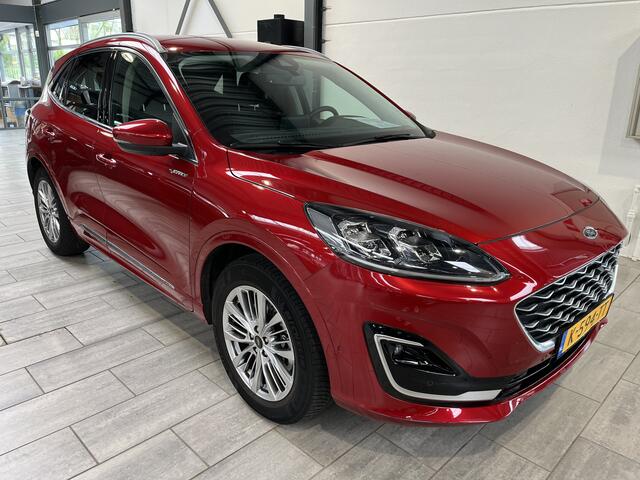 Ford KUGA 2.5 PHEV 225 pk Vignale | Winter Pack | LED | Adapt. cruise | El. a. klep | Leer | El. verst. stoel met geh. |