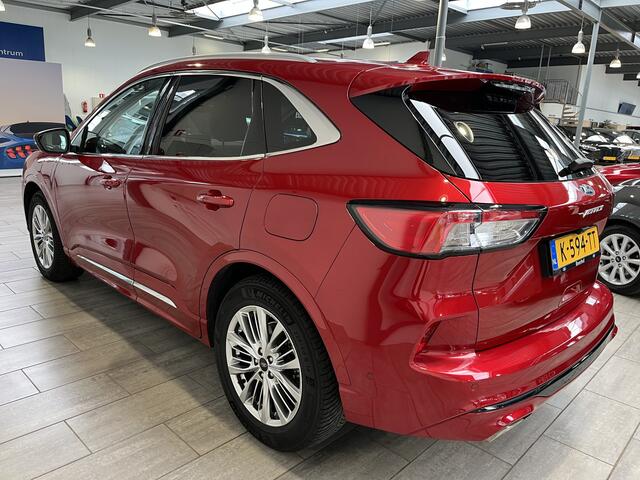 Ford KUGA 2.5 PHEV 225 pk Vignale | Winter Pack | LED | Adapt. cruise | El. a. klep | Leer | El. verst. stoel met geh. |