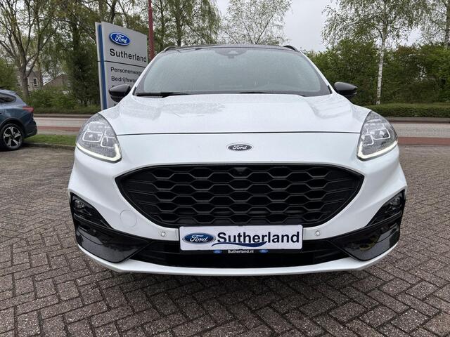 Ford KUGA 2.5 PHEV ST-Line X 225pk | Black Pack | Adaptive cruise control | Winter Pack | BTW verrekenbaar | 20 inch velgen | Rode Remklauwen | Zwart dak + Spiegels